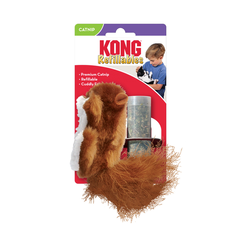 Kong® Cat Refillables Squirrel
