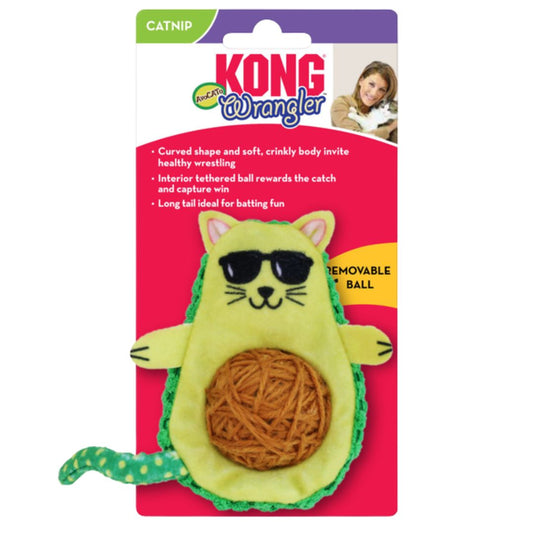 Kong® Jouet Wrangler AvoCATo pour Chats