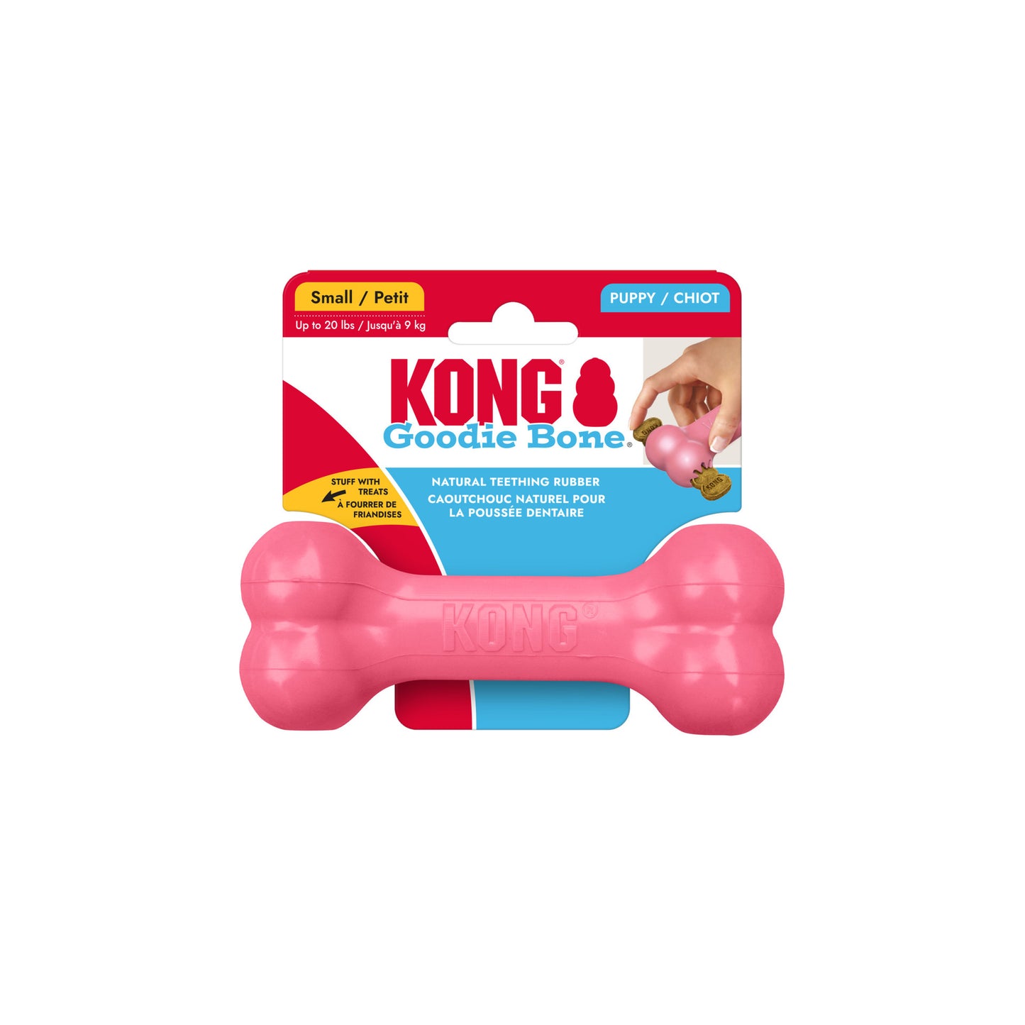 Kong® Puppy Goodie Bone Rose