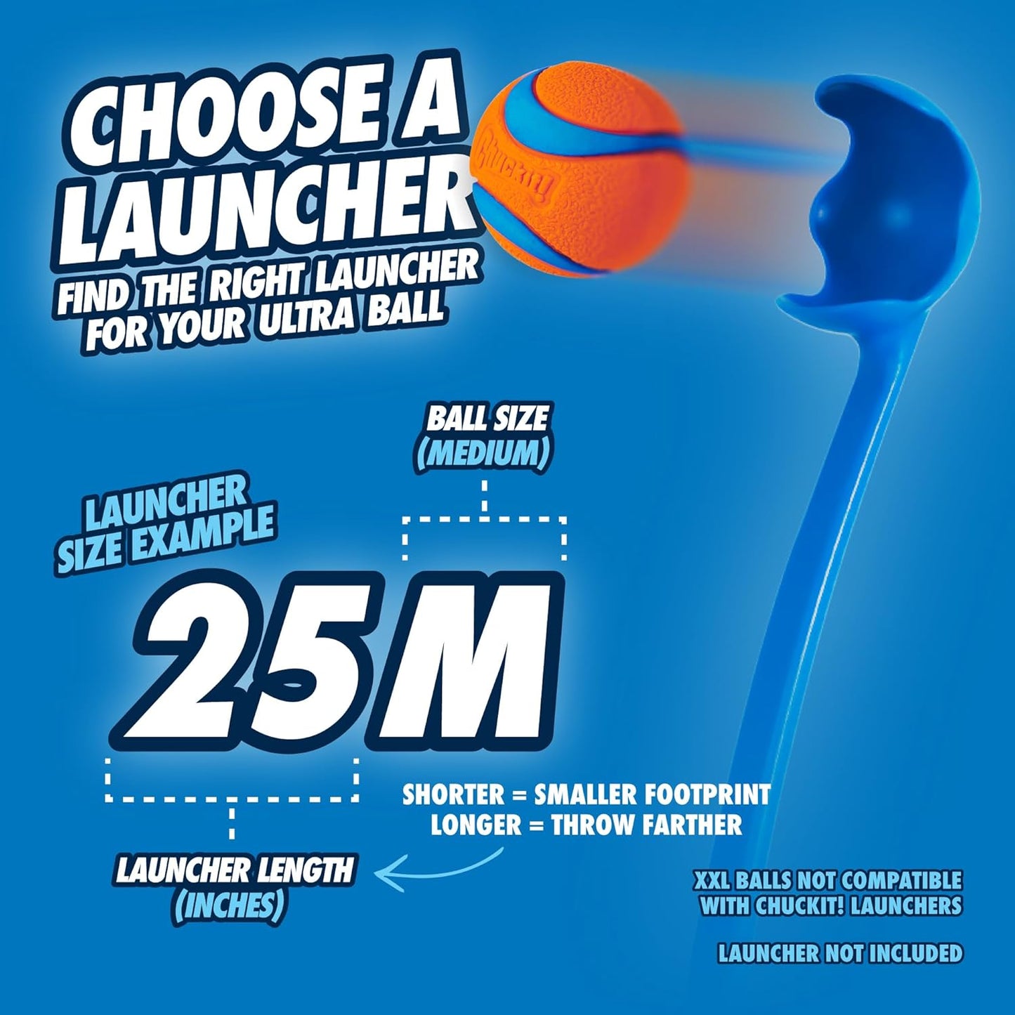 Balle Ultra Ball Chuckit! 2 Pieces M