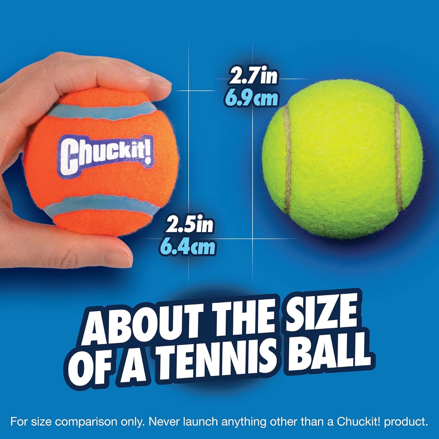 Balle Tennis Ball Chuckit! 2 Pieces M🥎🥎