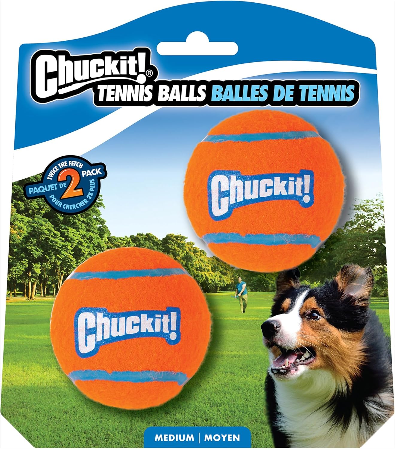 Balle Tennis Ball Chuckit! 2 Pieces M🥎🥎