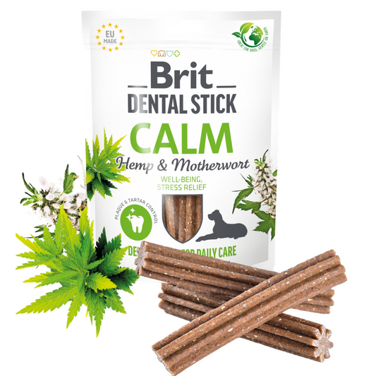 BRIT - Dental stick Calm Chanvre et Agripaume 🦷