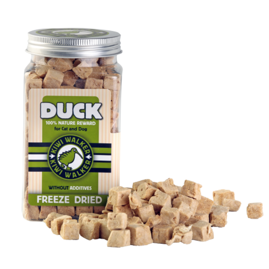 KIWI WALKER - Friandise Lyophilisée Canard 80g🦆