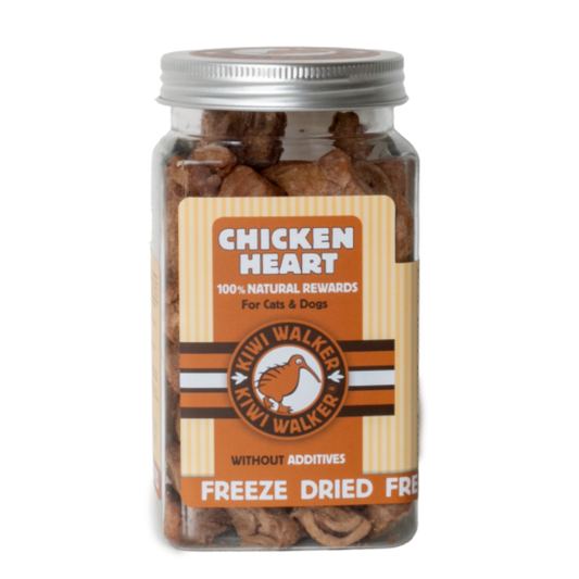 KIWI WALKER - Friandise Lyophilisée coeur de poulet 60g🐔