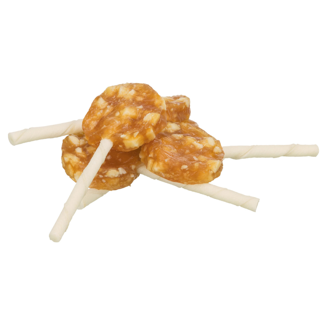 Lolly au poulet et au fromage