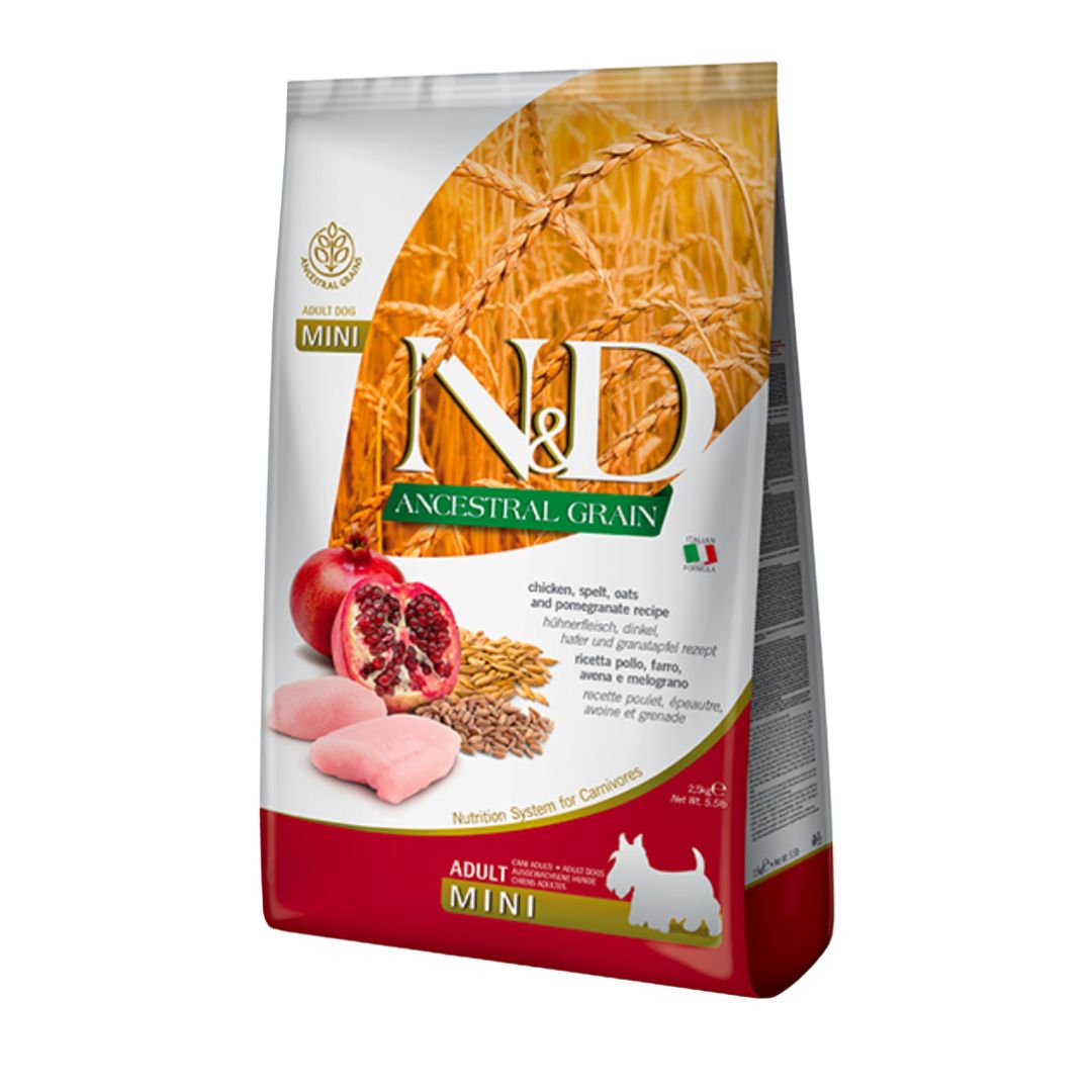 FARMINA Ancestral Poulet & Grenade Adulte MINI🐕