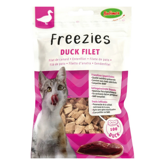 BUBIMEX - Freezies Friandises lyophilisé Filet de Canard