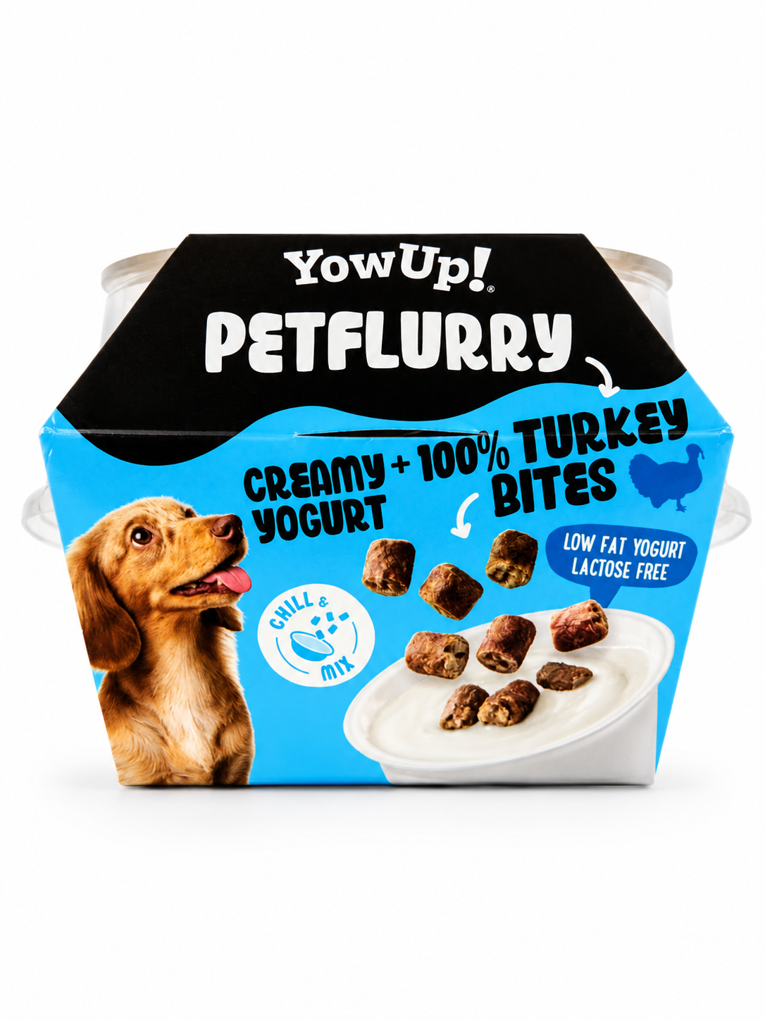 YowUp! Yaourt Crémeux Avec Garnitures 100% Protéinées Dinde