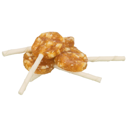 Lolly au poulet et au fromage
