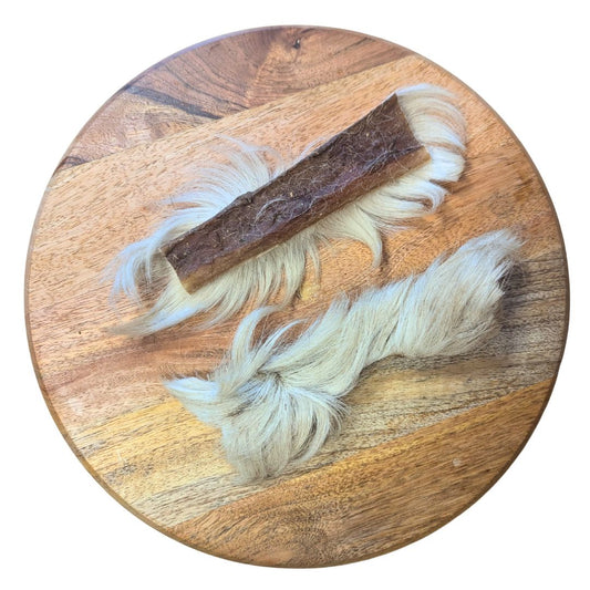 Peau de bœuf avec poils