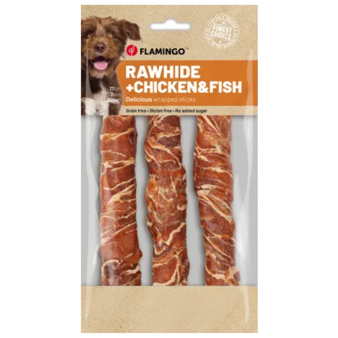 Rolls avec Poulet & Cabillaud 17cm 🐔🐟