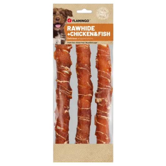 Rolls avec Poulet & Cabillaud 25cm 🐔🐟