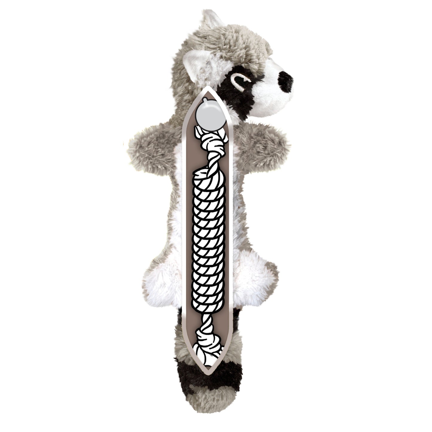 Kong®  Scrunch Knots Raton Laveur