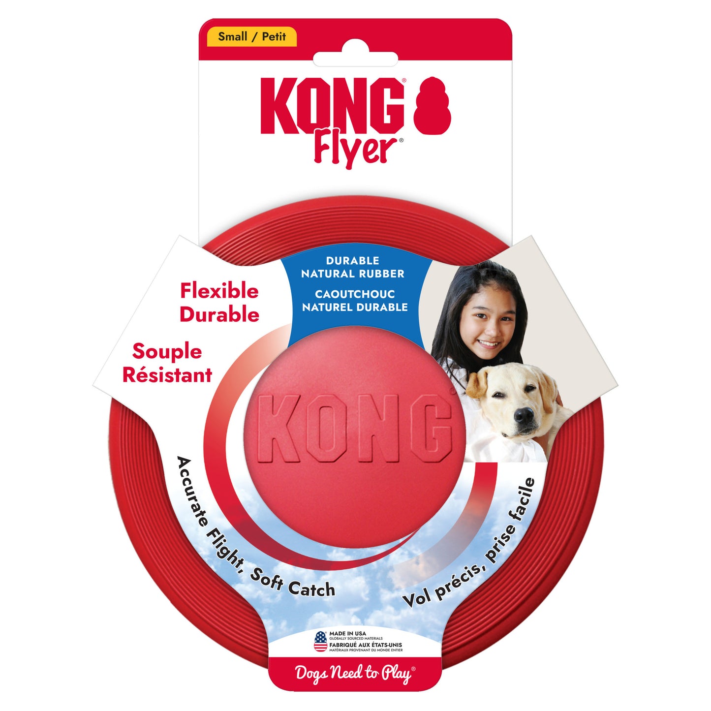 Kong® Frisbee Rouge