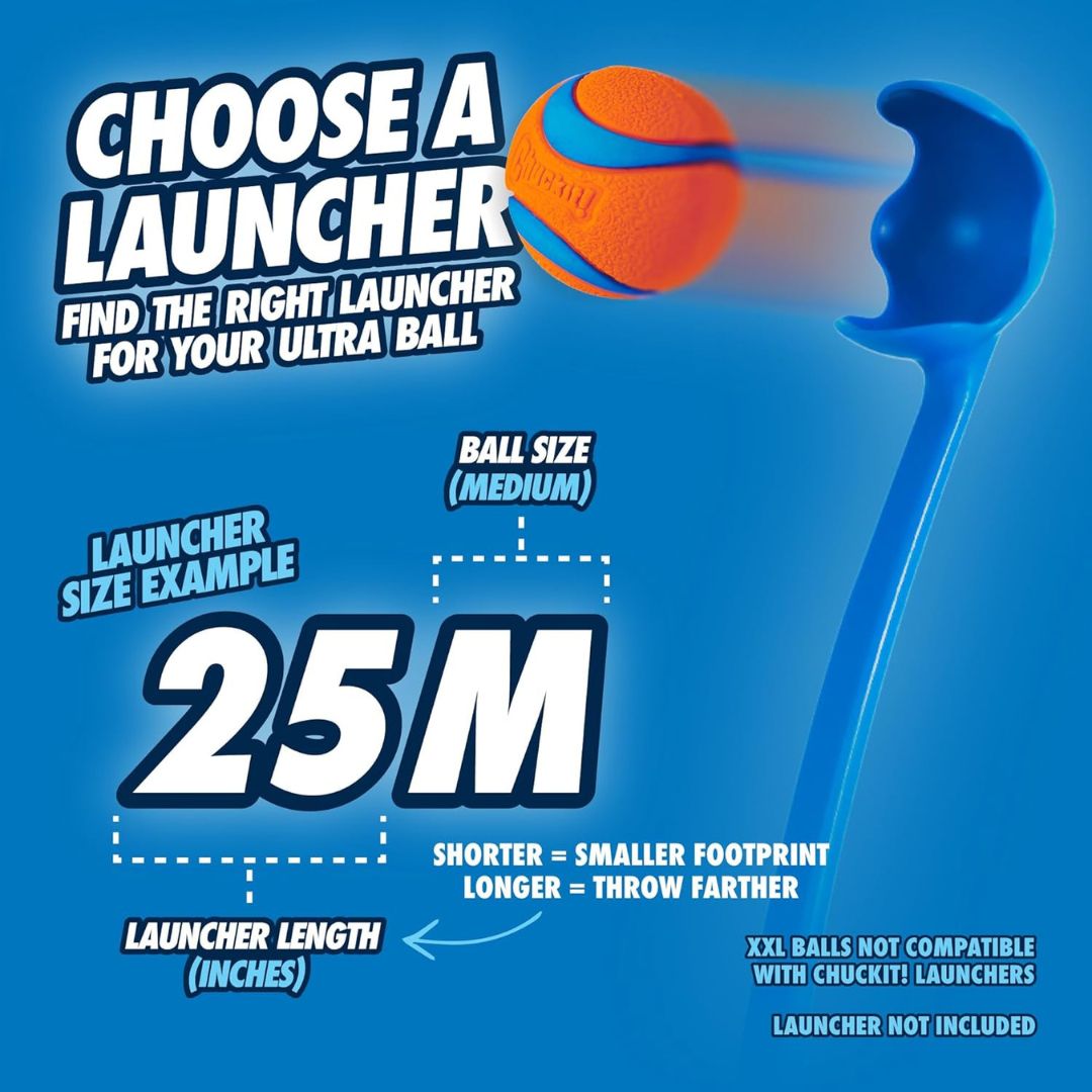 Balle Ultra Ball Chuckit! 1 pièce M