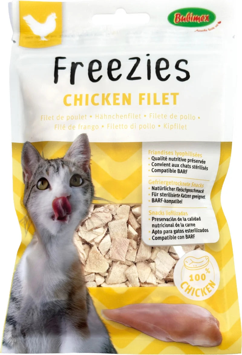BUBIMEX - Freezies Friandises lyophilisé Filet de Poulet