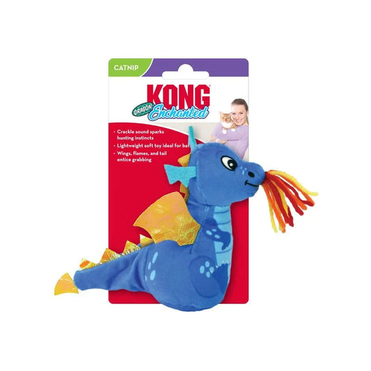 Kong® Enchanted Dragon en peluche pour chat